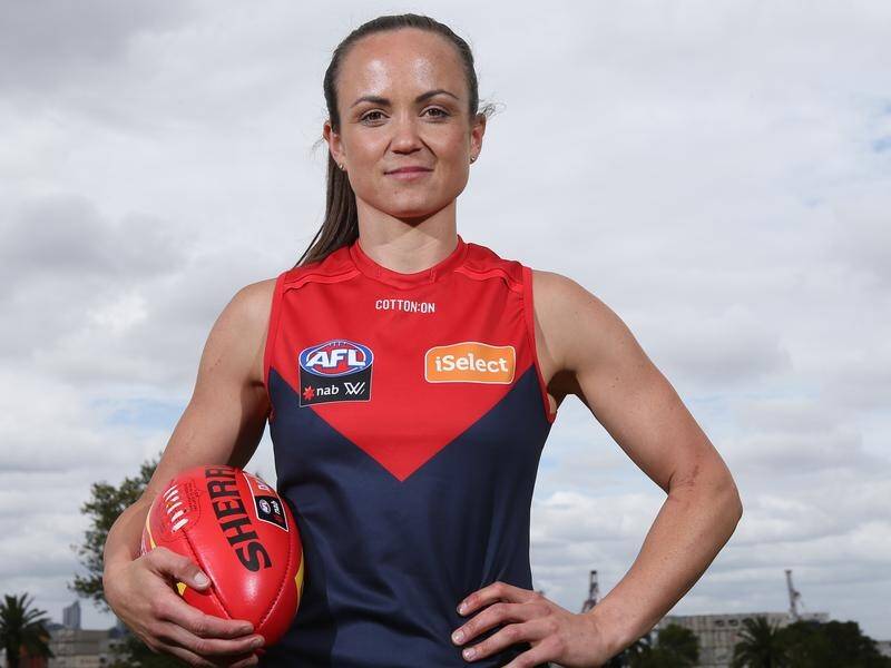 Melbourne Demons AFLW star Daisy Pearce has given birth to twins.