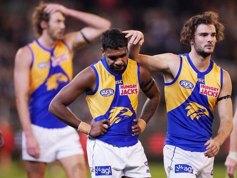 West Coast players have shown their support for teammate Liam Ryan.
