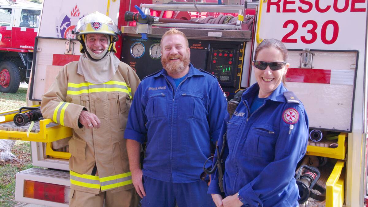 There was plenty of wet and wild action for youngsters when Bombala Fire Station opened its doors to the public on Saturday for its annual open day.