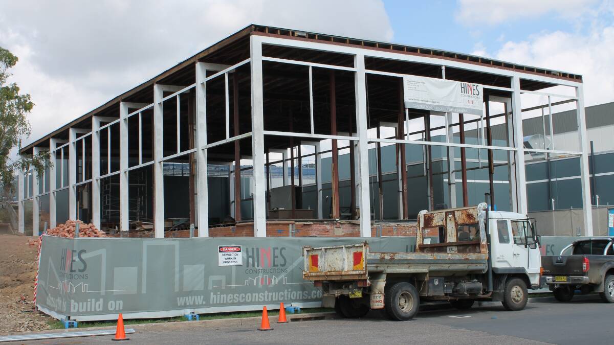 BEGA: The former Bega Town Hall has been gutted in preparation for its $5.5million makeover into a new civic centre.