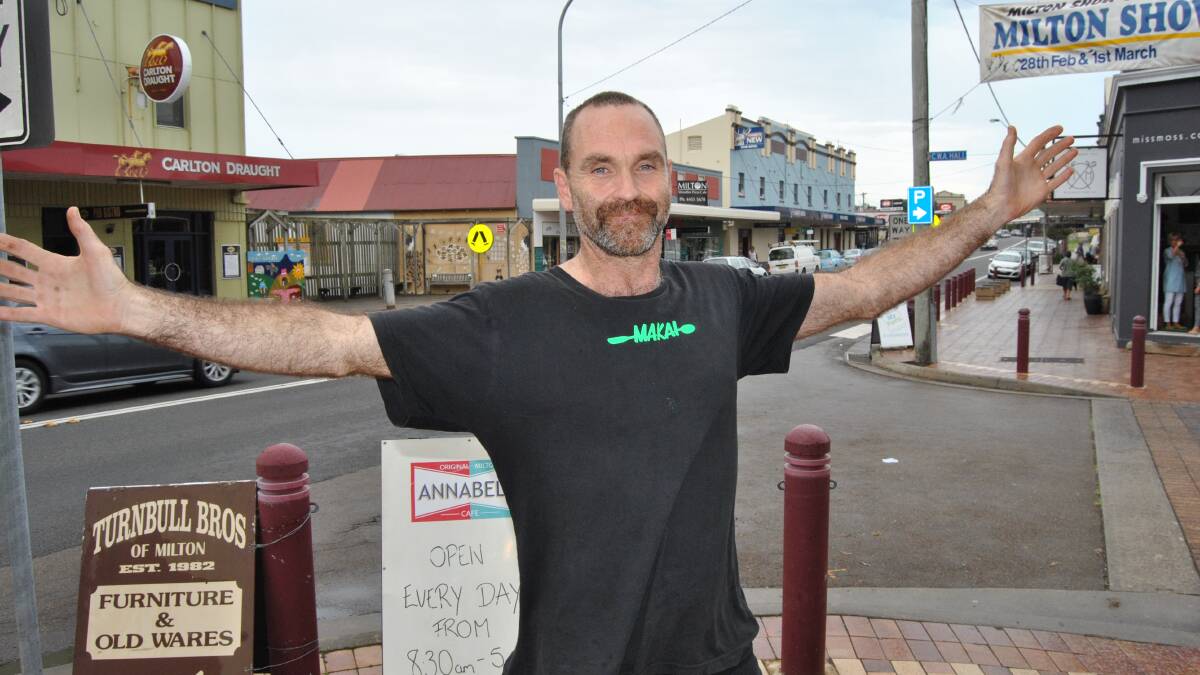 ULLADULLA: New Milton Promotions Incorporated president Andy Mathers is looking for new ideas to market the town and attract more visitors.
