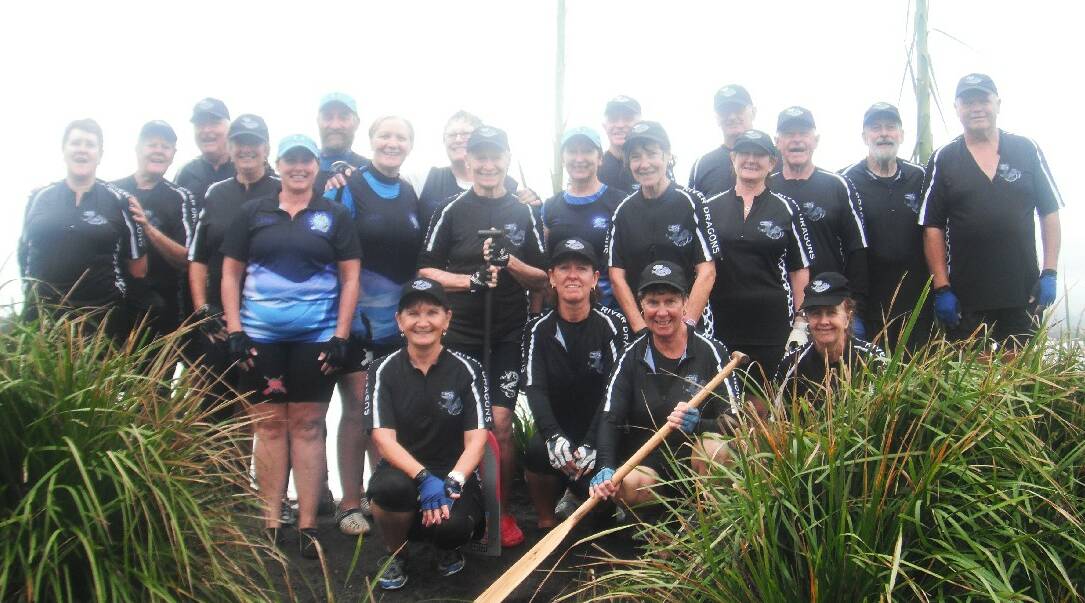 NAROOMA: The Narooma Blue Water Dragons hit the road bringing back gold from the Shellharbour Festival of Sport Dragon Boat Regatta. 