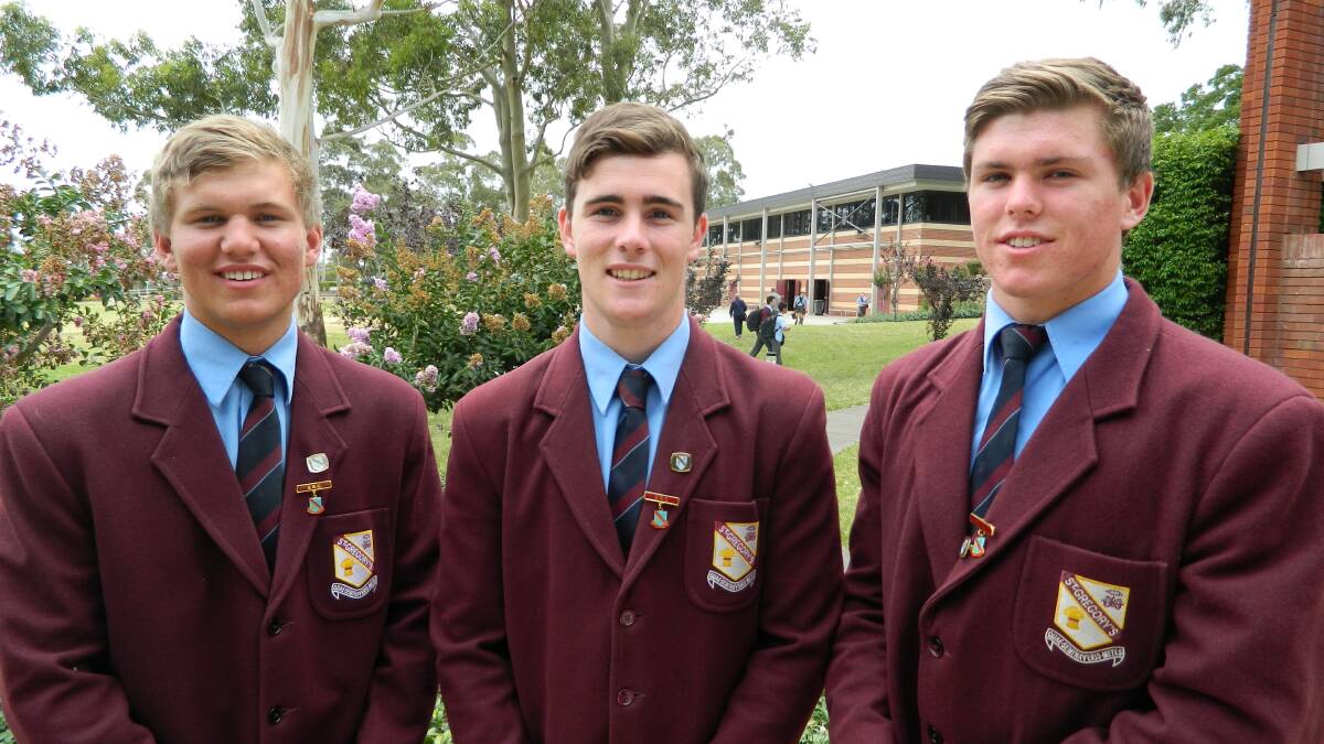 COOMA: Three Monaro boys have been selected as boarding leaders for St Gregory’s College in Sydney. Josh Hogan, Luke Johnson and Luke Platts were voted by their peers and teachers to be part of the eight-person boarding leader group. Before going to school in Sydney, all three played for the Cooma Colts rugby league team.
