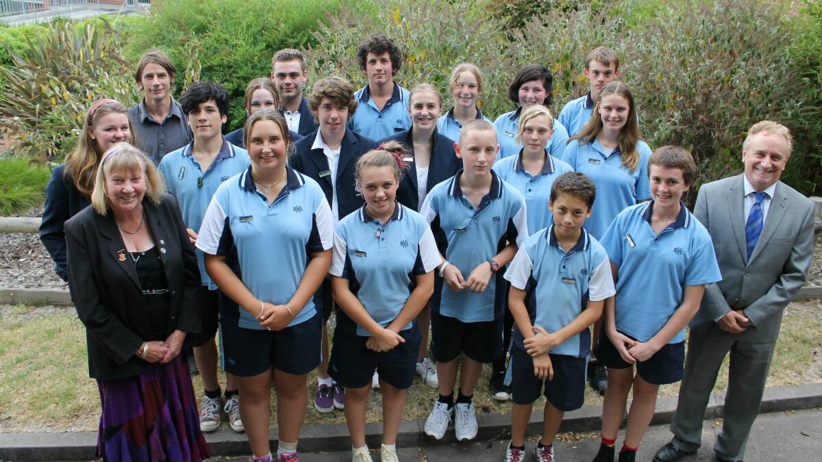 BEGA: Bega High School inducted its new leaders this week with the 2014 Student Representative Council named. 