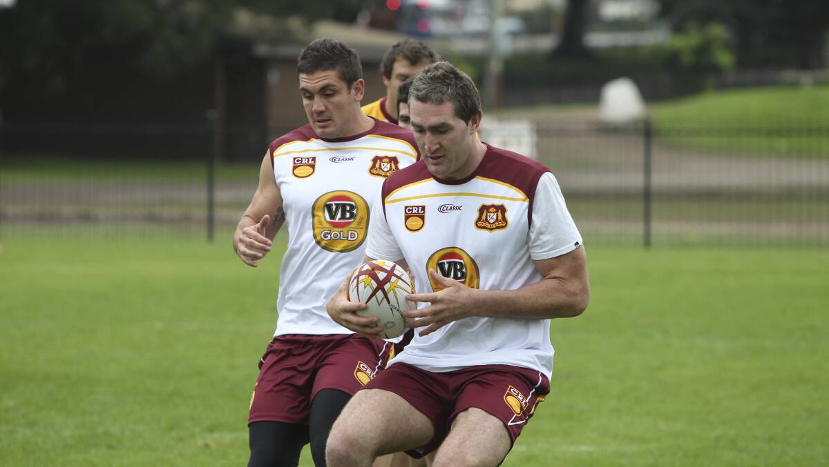 Chris played in the 2011 City v Country Origin. Photo: Nick Moir