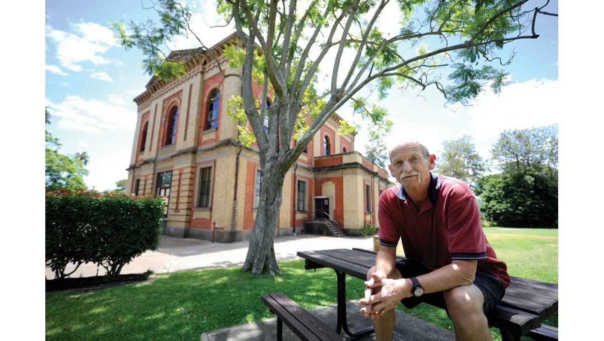 Councillor Peter Garnham would like to see Walka Water Works turned into a commercial venue. Pic: CATH BOWEN, Maitland Mercury.
