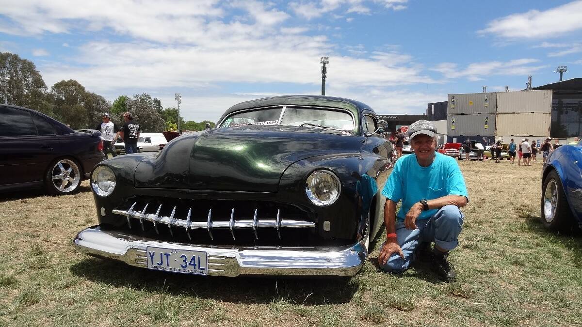 EDEN/CANBERRA: Towamba's Paul Watson   was thrilled to win a double pass to   Canberra's Summernats through a   competition run in the Eden Magnet.   Thanks for sharing your photos with   us Paul!