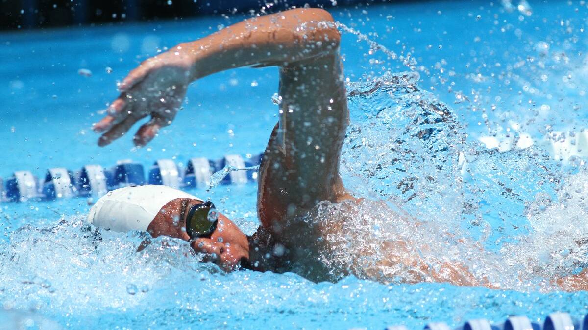 ULLADULLA: Jeanel Abbott competes for   Ulladulla Swimming Club in the 50m   freestyle at the weekend's NSW   Country Championships at Ulladulla.