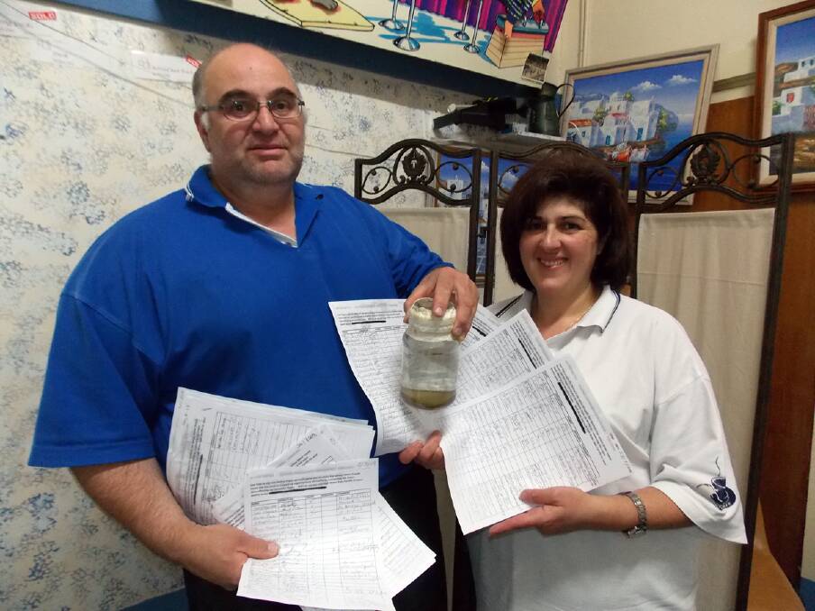 Arthur and Dina Dracopoulos took their community petition and water samples to the Bombala Council in November, and feel confident progress will now be made on improving the quality of our town water supply. 
